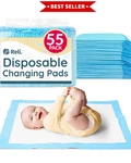 Reli. Disposable Changing Pads For Baby (55 Pack) Diaper. Fixed Price $17.99.