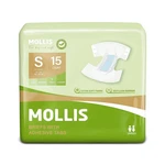Mollis Adult Diapers For Women And Men, Unisex Disposable Incontinence Briefs Wi. Fixed Price $24.48.