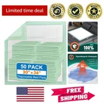 Multipurpose Soft Bed 30"X36" - 50 Count Heavy Duty Disposable Underpads. Fixed Price $71.99.