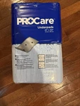 Procare 50 Underpads 21" X 34" Blue Bed Chair Overnight Absorbent Disposable. Fixed Price $15.00.