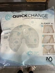 Quickchange Men's Incontinence Wrap Maximum Absorbency One-size 10 Count. Fixed Price $15.00.