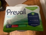 Prevail Nu-fit Daily Briefs Medium 32 -44 (81-112CM) Maximum Absorbency 16 Count. Fixed Price $10.00.
