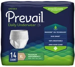 Prevail Super Plus Underwear X-large 58'' 68'' -bag Of #PVS-514. Fixed Price $22.62.