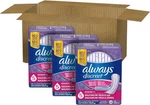 Always Discreet Incontinence Pads Women, 5 Drop, Regular Leak Protection. Fixed Price $87.89.