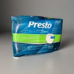 Presto Supreme Adult Underwear Disposable 20 Pack Size Small New 25-32 Nip. Fixed Price $19.99.