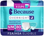 Overnight Absorbency Pull Ups - Adult Disposable Incontinence Underwear, Extra. Fixed Price $100.95.
