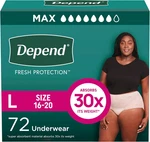 Depend Fresh Protection Adult Diapers, Incontinence & Postpartum Bladder Leak Un. Fixed Price $101.99.