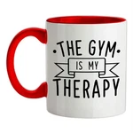 Gym My Therapy - Ceramic Mug Exercise Fitness Weights Lift Funny. Fixed Price $19.95.