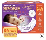 Sposie Diaper Booster Pads Stop Leaks In Baby Overnight, 84 Pack. Fixed Price $35.99.