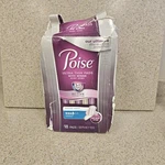 Poise Active Collection Ultra Thin Pads Wings 18 Regular Length Moderate. Fixed Price $24.99.