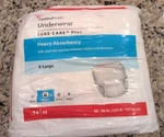 Cardinal Health Sure Care Adult Underwear Heavy Absorbency 14 Ct Xl 48-66. Fixed Price $20.25.