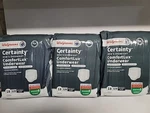 3 Packs Walgreens Certainty Mens Overnight Underwear Size S/m 18 Ct Max Absor. Fixed Price $39.99.