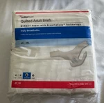 Cardinal Health Quilted Adult Briefs, 3XL - 4XL Wings Maximum Absorbency 8 Pack. Fixed Price $40.00.