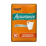 Assurance Incontinence Belted Shield Unisex, One Size Fits All - 30 Ct (1 Pack). Fixed Price $35.99.