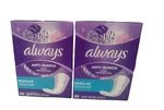 2X Always Anti-bunch Xtra Protection, Panty Liners For Women, Light Absorbency. Fixed Price $12.99.