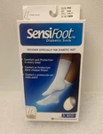 Jobst 110836 Sensifoot Small White Crew Closed Toe Diabetic Sock 8-15 Mmhg. Fixed Price $12.00.