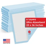 300 Large 23X36 Incontinence Disposable Pet Training Pee Underpads Bed. Fixed Price $118.70.