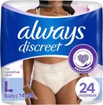 Always Discreet Sensitive Incontinence Underwear, Large, Maximum Absorbency. Fixed Price $78.89.