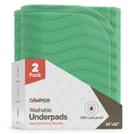 Pcs Washable Underpads 34X52 Inch Green Waterproof Incontinence Bed. Fixed Price $32.61.