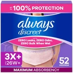 Adult Diapers Women Maximum Absorbency Size 3X+ 52 Count Always Discreet Leak. Fixed Price $74.99.