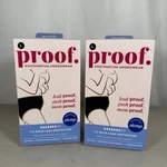 Nib Proof Underwear Reusable Postpartum Brief Heavy Absorbency Sz Large (2-PACK). Fixed Price $29.99.