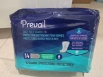 Prevail Daily Male Guards Incontinence Pads, 14 Count - Pack (PV811) Free S/h. Fixed Price $10.00.