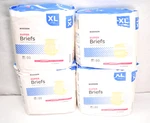 Of 4 Mckesson Super Moderate Absorbency Adult Disposable Cloth Brief Diapers. Fixed Price $46.85.
