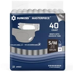 Sunkiss Masterpiece Adult Diapers With Tabs, Unisex Disposable Incontinence B.... Fixed Price $248.03.