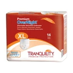 Tranquility Premium Overnight Adult Underwear Pull On X-large 48-66IN Pack Of 14. Fixed Price $27.64.