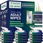 Adult Wet Wipes For Elderly Extra Large Bathing Aloe Vitamin. Fixed Price $47.29.
