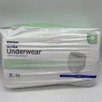 Mckesson Ultra Absorbent Cloth Disposable Underwear Small 2 Pack (44 Total). Fixed Price $12.89.