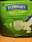 Fitright Stretch Ultra Adult Briefs M, Incontinence Diapers With Tabs 20. Fixed Price $9.99.