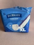 Medline Fitright Super Adult Underwear/ Incontinence Aid Size XL/56-68" 20 Count. Fixed Price $24.99.