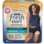 Fitright Fresh Start Incontinence And Postpartum Underwear For Women, Medium, Bl. Fixed Price $22.43.