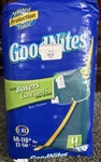 Goodnites Boys Boxers For Nighttime L-xl 60-110LBS. Qty. Fixed Price $24.99.