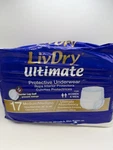 Livdry Ultimate Medium Adult Underwear Diaper Women & 17CT Incontinence. Fixed Price $24.00.