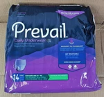 Prevail PWC-517 Size Xxl Women's Pads, Max Absorbency, Odor Guard, 14 Pack. Fixed Price $15.95.