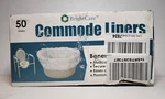 50 Brightcare Medical Grade Liners Works W/all Standard Commodes Safely & Secure. Fixed Price $19.99.