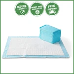 50 Pcs Xl Absorbent Puppy Potty Training Pads Quick Dry Super Leak Proof Indoor. Fixed Price $35.03.