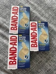 3 Boxes Band-aid Water Block Flex Bandages Extra Large 7 All In One Size. Fixed Price $13.99.