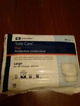 Covidien Supercare Protective Underwear Adult Diaper Large Pack Of 4 (72 Total). Fixed Price $10.00.