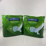Medline Fitright Adult Diapers Ultra Optifit Briefs Large 20 Count Nip X2. Fixed Price $30.00.