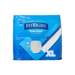 Medline Fitright Ultra Underwear Adult Unisex Xl 56-68" Waist Moderate Absorb 80. Fixed Price $73.56.
