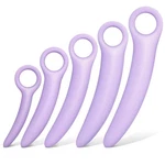 Tisancy 5 Size Silicone Pelvic Floor Muscle Dilator Exerciser Trainer Purple. Fixed Price $22.70.