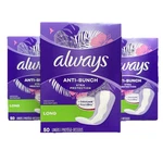 Always Panty Liners Anti-bunch Xtra Protection Regular 50 Count (lot Of 3). Fixed Price $12.95.