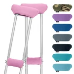 Deluxe Soft Fleece & Foam Crutch Accessory Set Pink. Fixed Price $34.61.