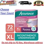 Assurance Women's Incontinence & Postpartum Underwear,xl Maximum Absorbency. Fixed Price $32.20.