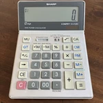 Sharp VX2128V 12-DIGIT Lcd Commercial Desktop Calculator Euc. Fixed Price $17.67.