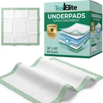 Teal Elite Chucks Pads Disposable Adult 36, 50 Count - Extra Large Bed. Fixed Price $61.99.