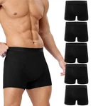 Yeswel Men's Incontinence Underwear Leak Proof Washable Reusable Size 5 Pack. Fixed Price $42.49.